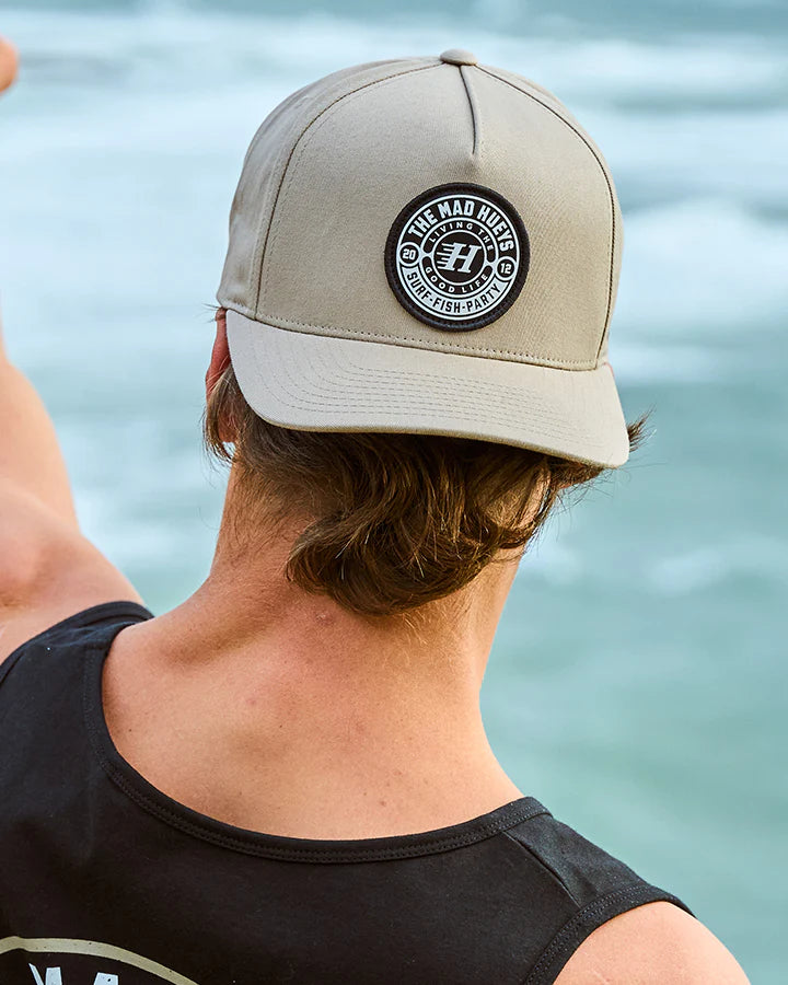 THE MAD HUEYS HUEYS GOOD LIFE TWILL SNAPBACK CAP