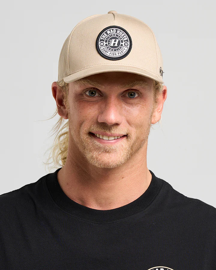 THE MAD HUEYS HUEYS GOOD LIFE TWILL SNAPBACK CAP