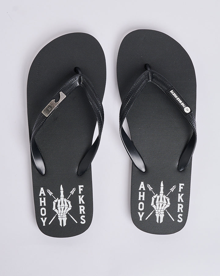 THE MAD HUEYS AHOY FKRS STORM BOTTLE OPENER THONGS