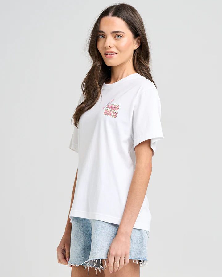 THE MAD HUEYS GALAH ANCHOR WOMENS SS TEE