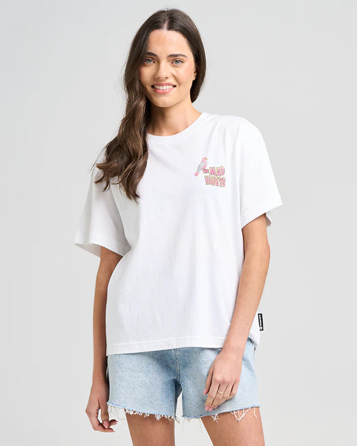 THE MAD HUEYS GALAH ANCHOR WOMENS SS TEE