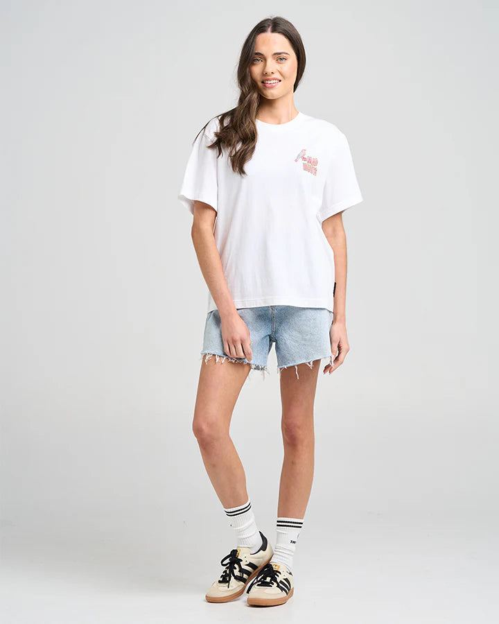 THE MAD HUEYS GALAH ANCHOR WOMENS SS TEE