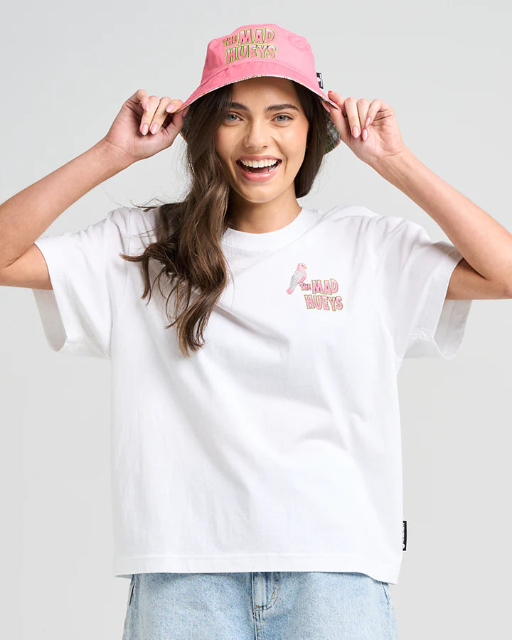 THE MAD HUEYS GALAH ANCHOR WOMENS SS TEE