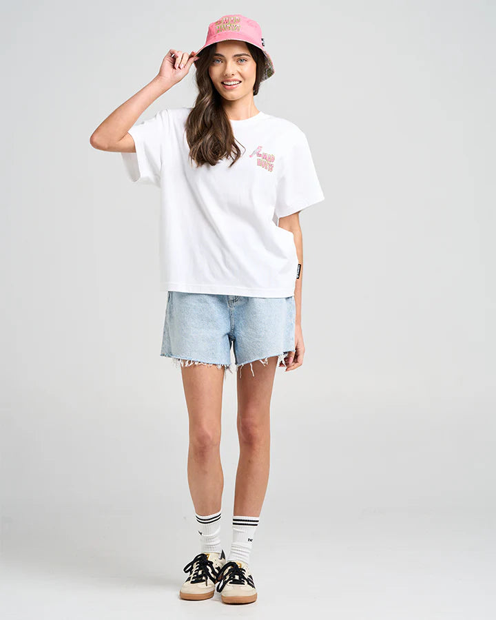 THE MAD HUEYS GALAH ANCHOR WOMENS SS TEE