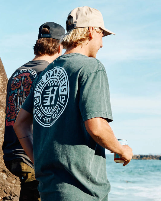 THE MAD HUEYS CHECKER HUEYS SS TEE