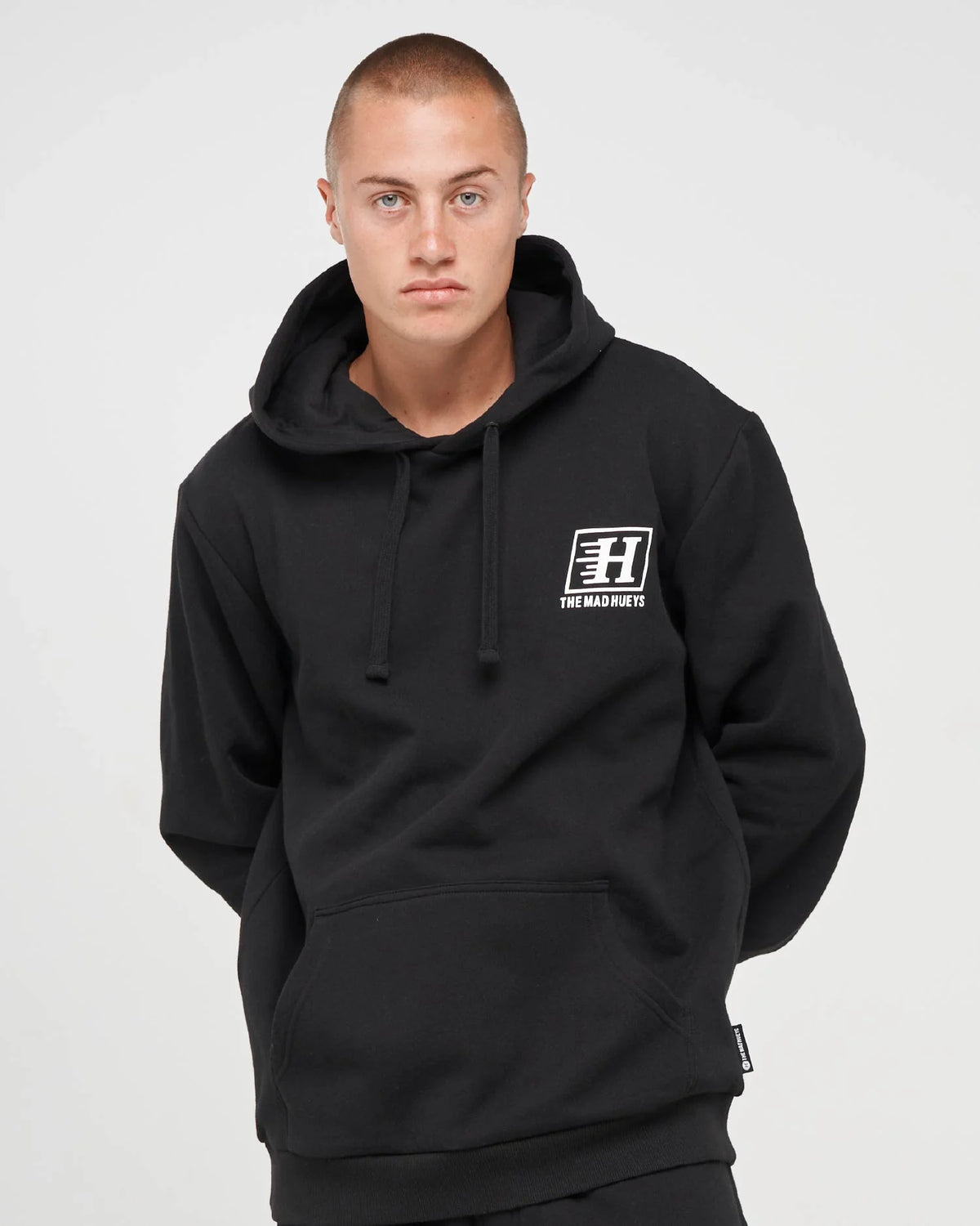 THE MAD HUEYS PARALLEL HUEYS HOODED PULLOVER