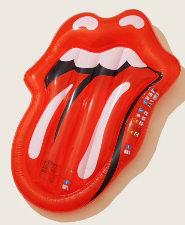 SUNNYLiFE ROLLING STONES DELUXE LIE-ON FLOAT