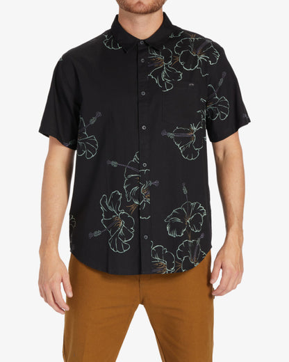 BILLABONG SUNDAYS SHORT SLEEVE MENS SHIRT