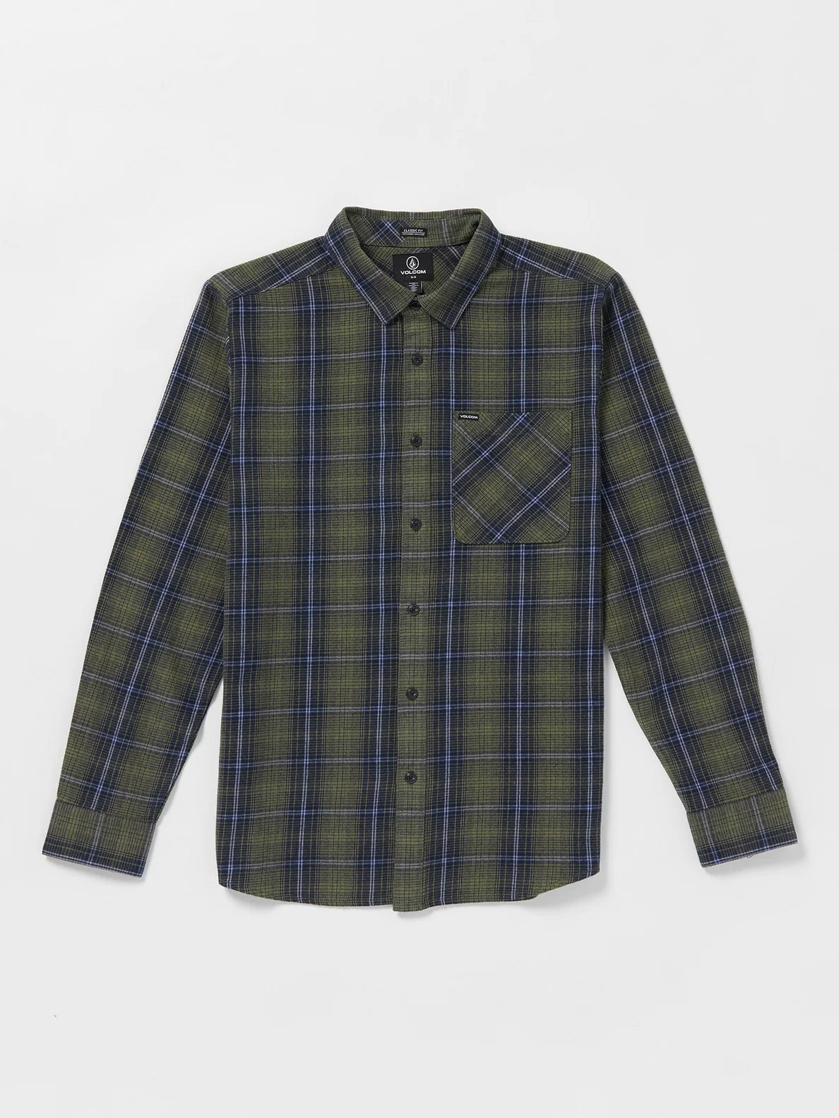 VOLCOM HEAVY TWILLS FLANNEL LONG SLEEVE