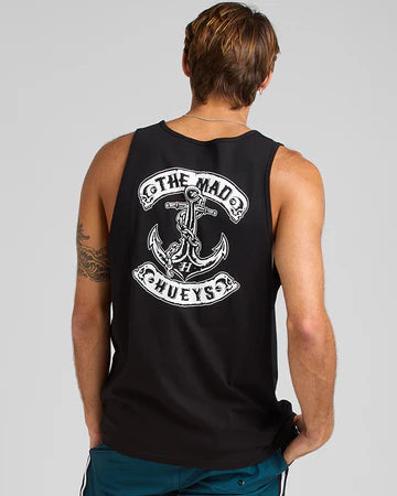 THE MAD HUEYS SKULL ANCHOR TANK