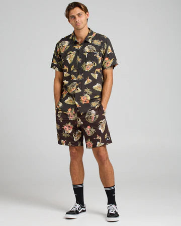 THE MAD HUEYS FROTHIN OUT WOVEN SHIRT