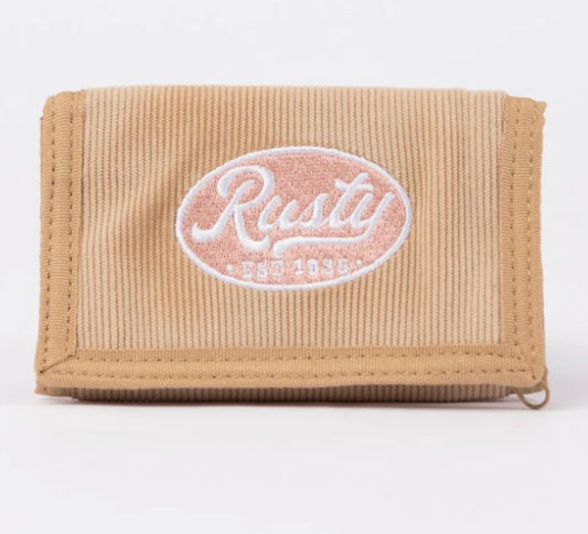 RUSTY PIT STOP TRI FOLD WALLET