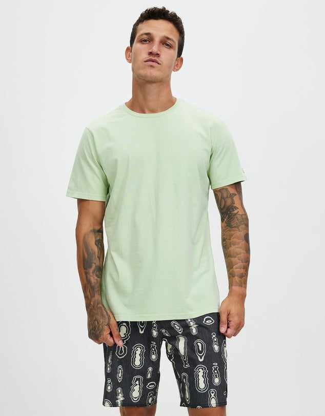 VOLCOM MENS AUS SOLID SHORT SLEEVE TEE