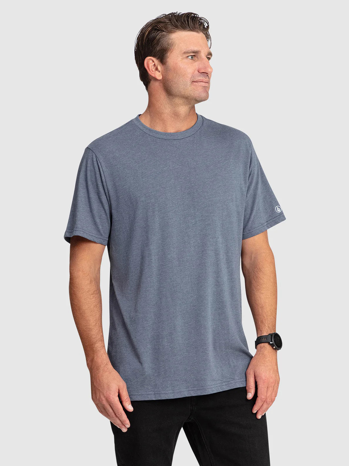 VOLCOM MENS AUS SOLID SHORT SLEEVE TEE