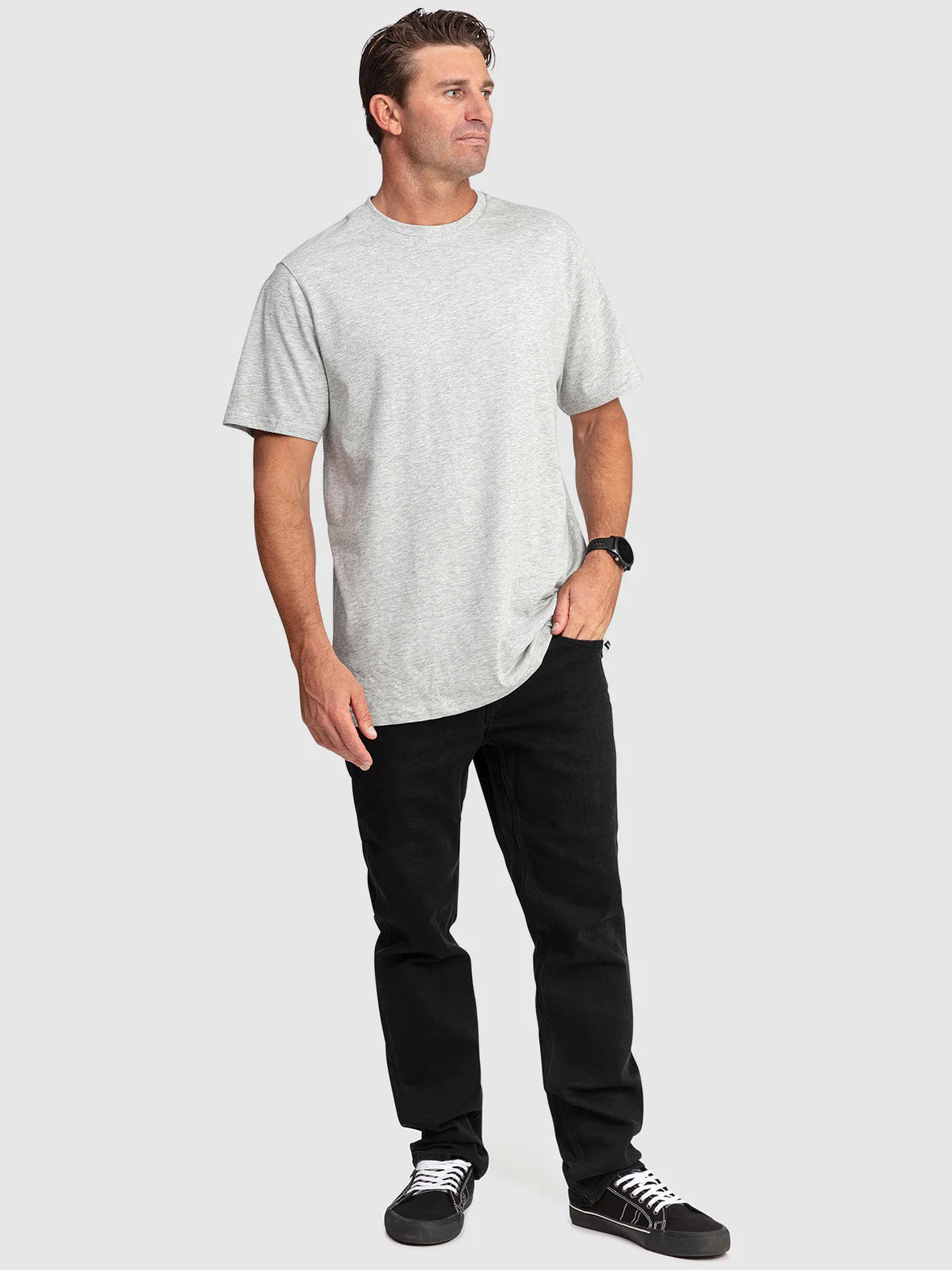 VOLCOM MENS AUS SOLID SHORT SLEEVE TEE