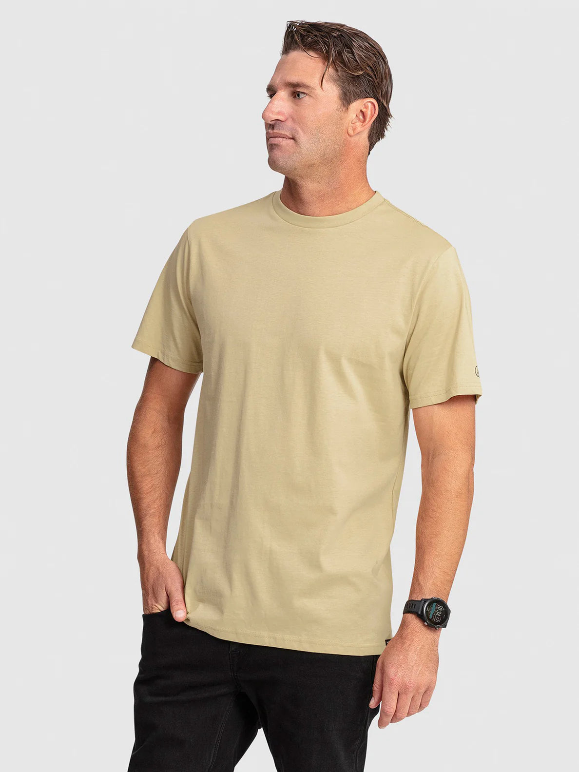 VOLCOM MENS AUS SOLID SHORT SLEEVE TEE