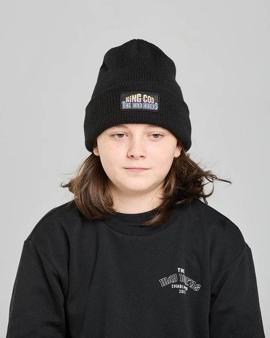 THE MAD HUEYS KING COD YOUTH BEANIE