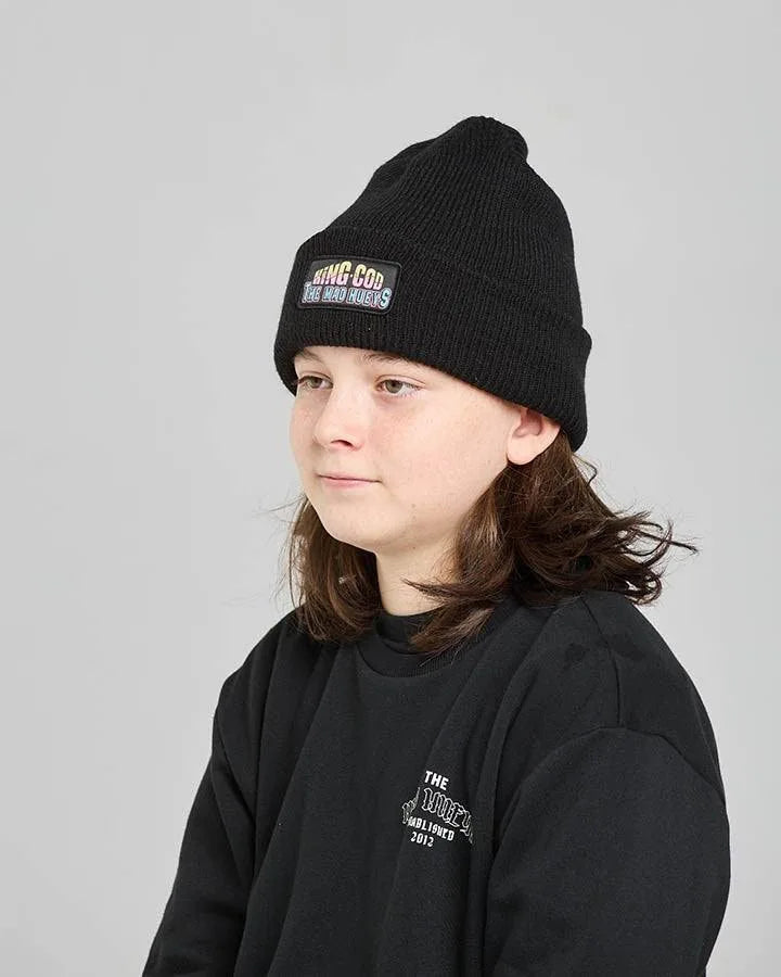 THE MAD HUEYS KING COD YOUTH BEANIE