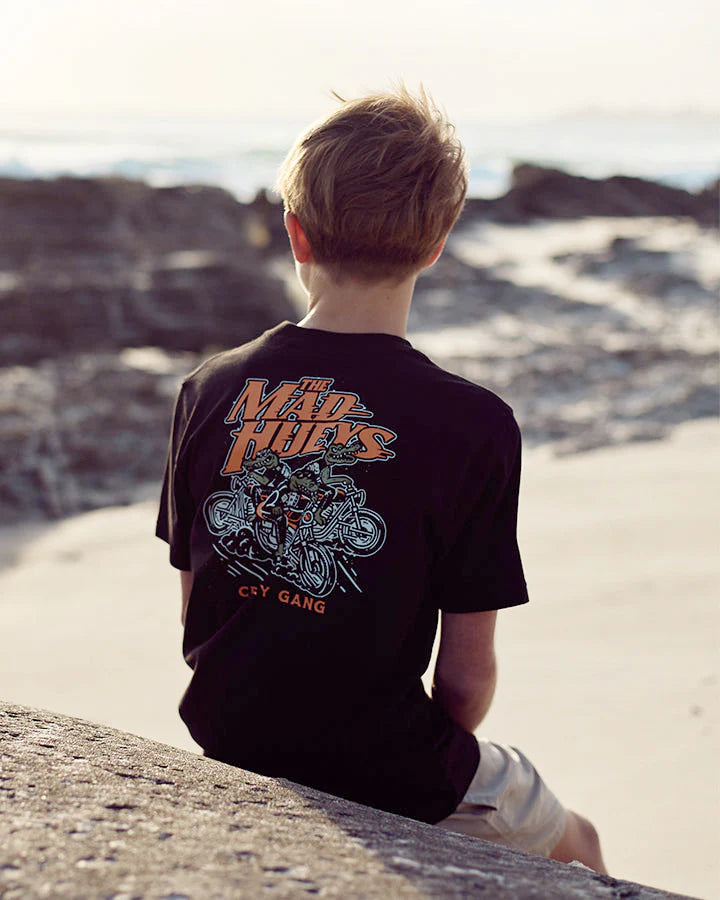 THE MAD HUEYS CRIKEY GANG YOUTH SS TEE