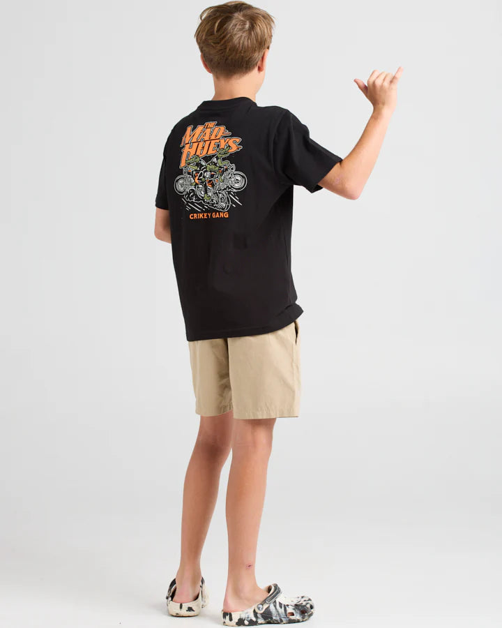 THE MAD HUEYS CRIKEY GANG YOUTH SS TEE