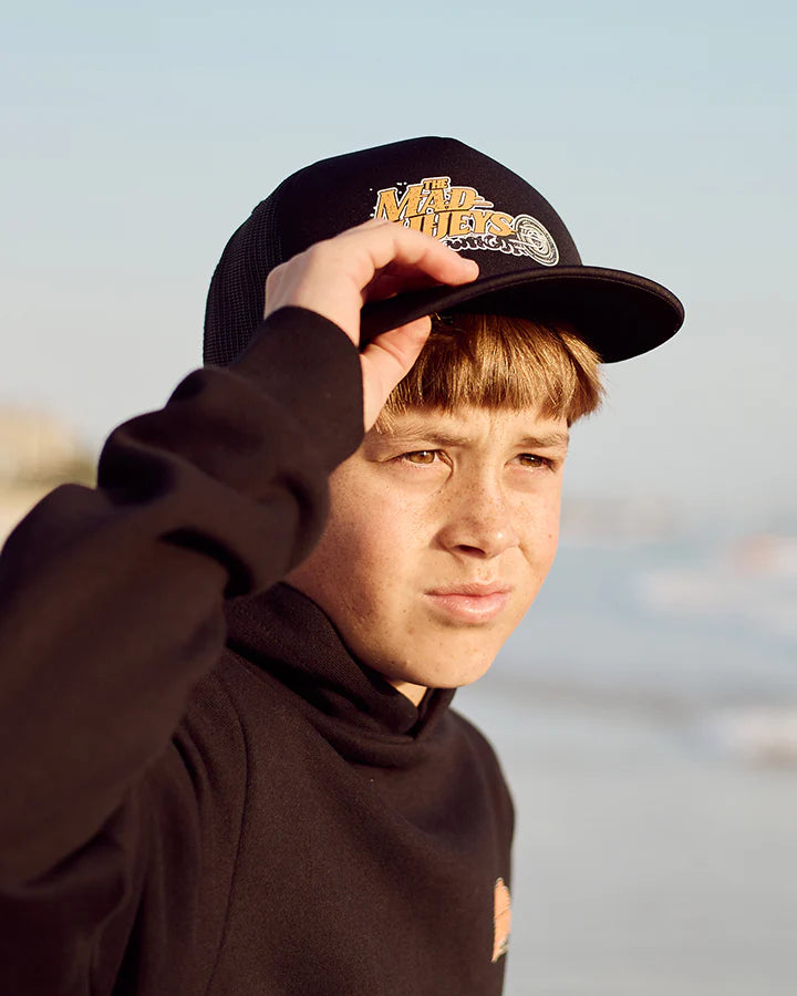 THE MAD HUEYS CRIKEY GANG YOUTH FOAM TRUCKER CAP