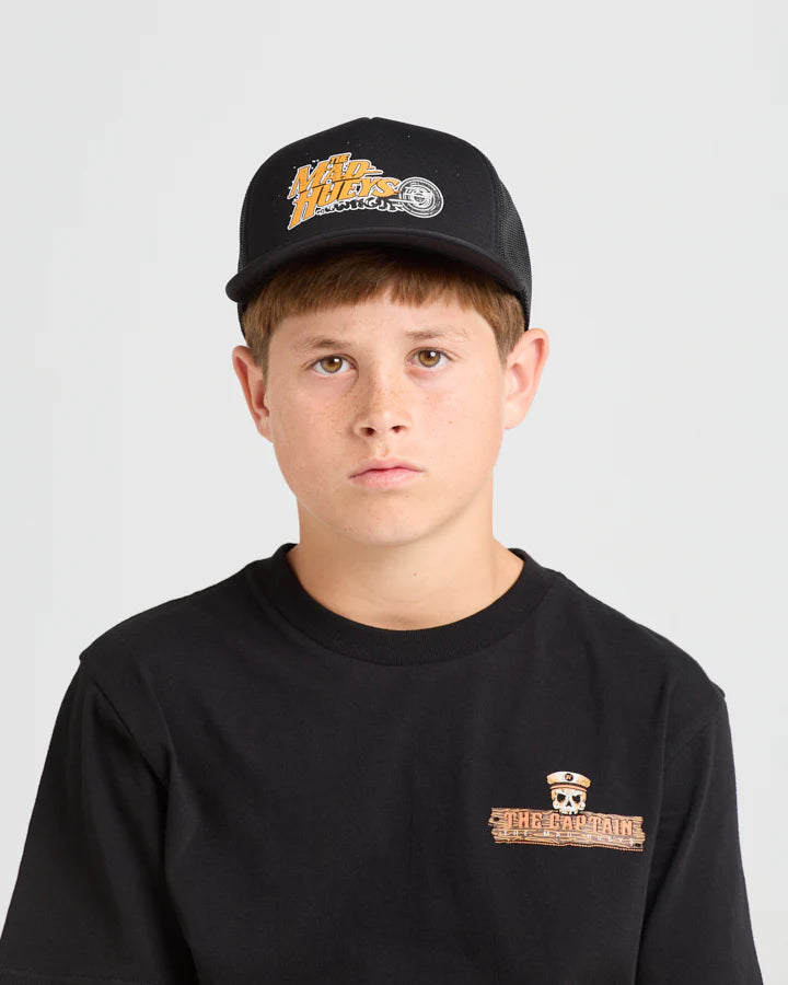 THE MAD HUEYS CRIKEY GANG YOUTH FOAM TRUCKER CAP