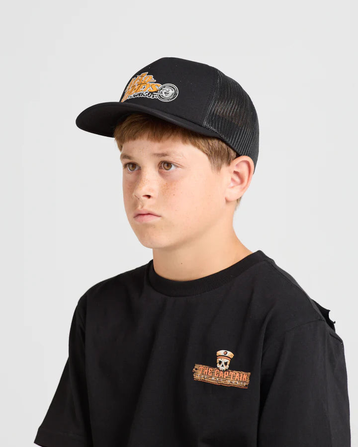 THE MAD HUEYS CRIKEY GANG YOUTH FOAM TRUCKER CAP