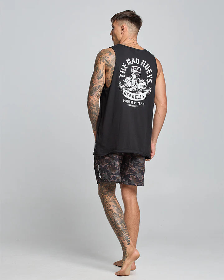 THE MAD HUEYS KEG KELLY TANK