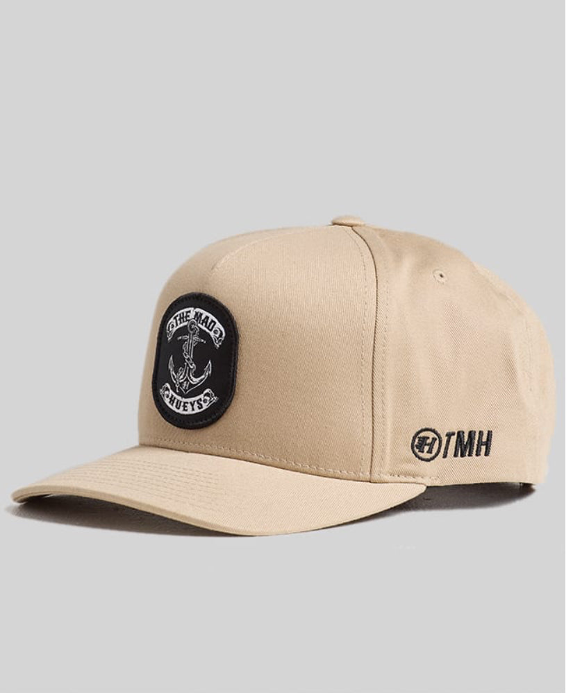 THE MAD HUEYS SKULL ANCHOR TWILL SNAPBACK