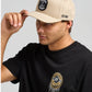 THE MAD HUEYS SKULL ANCHOR TWILL SNAPBACK