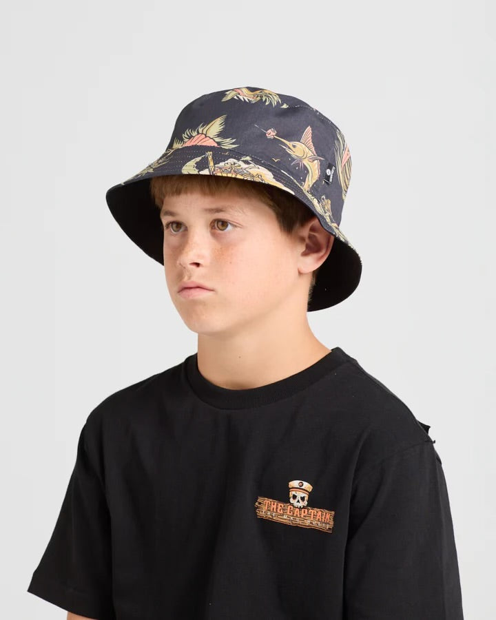 THE MAD HUEYS FROTHIN OUT/ YOUTH REVERSIBLE BUCKET HAT