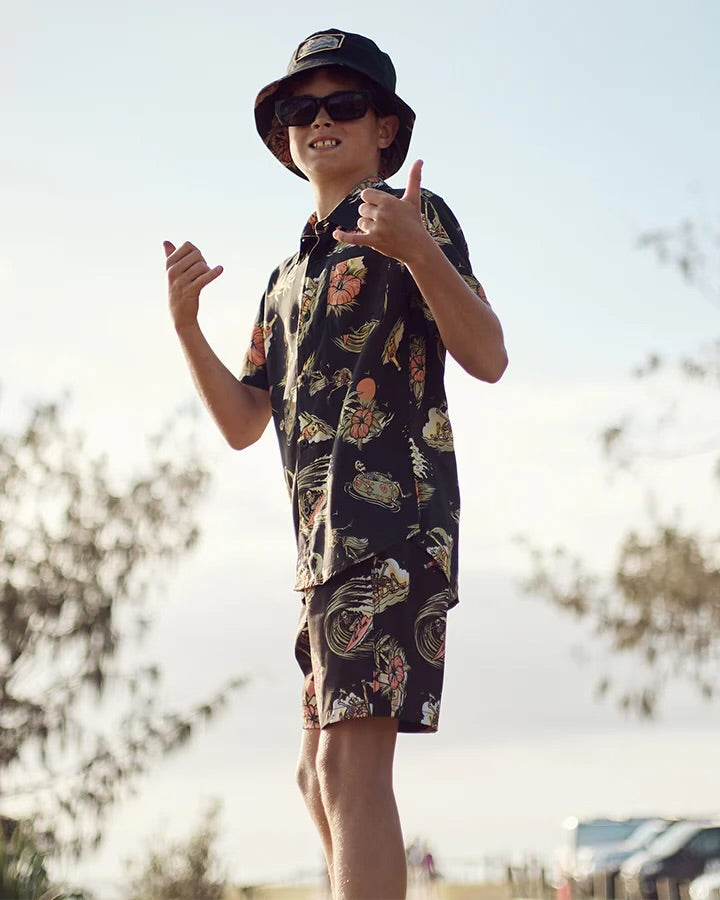 THE MAD HUEYS FROTHIN OUT/ YOUTH REVERSIBLE BUCKET HAT