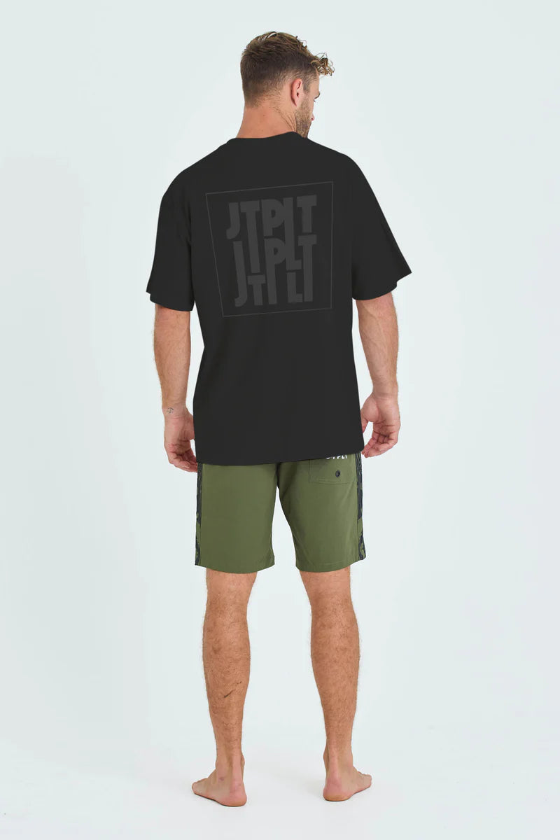 JETPILOT STACKED MENS SS TEE