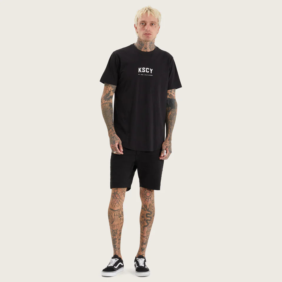 KISS CHACEY PIRTON DUAL CURVED TEE