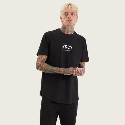 KISS CHACEY PIRTON DUAL CURVED TEE