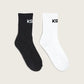 KISS CHACEY LOST 2 PACK MID SOCK