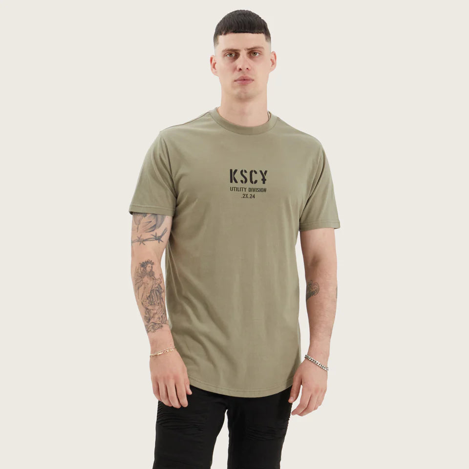 KISS CHACEY AMERY DUAL CURVED TEE