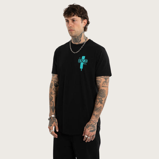 KISS CHACEY CHURCH DUAL CURVED SS TEE
