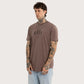 KISS CHACEY TRAPPED DUAL CURVED SS TEE
