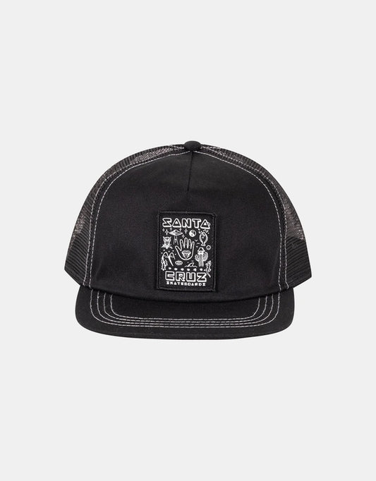 SANTA CRUZ TRIPPER MONO PATCH TRUCKER CAP