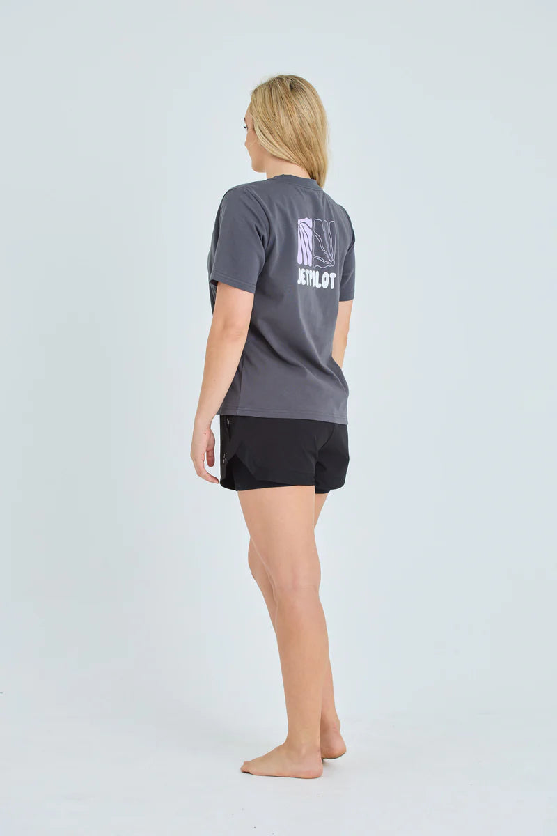 JETPILOT LADIES S/S LOOSE FIT TEE