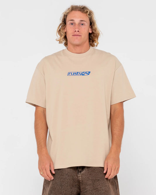 RUSTY V8 SHORT SLEEVE TEE