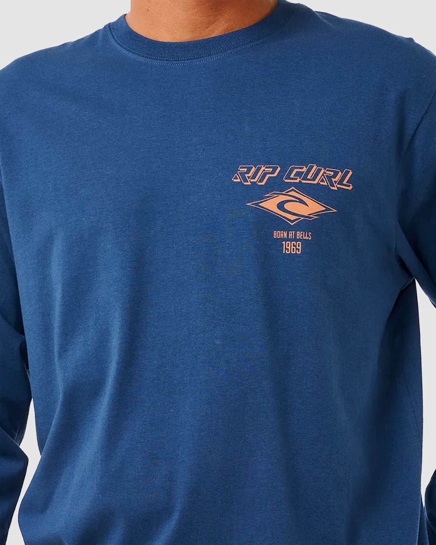 RIPCURL FADE OUT ICON LONG SLEEVE TEE