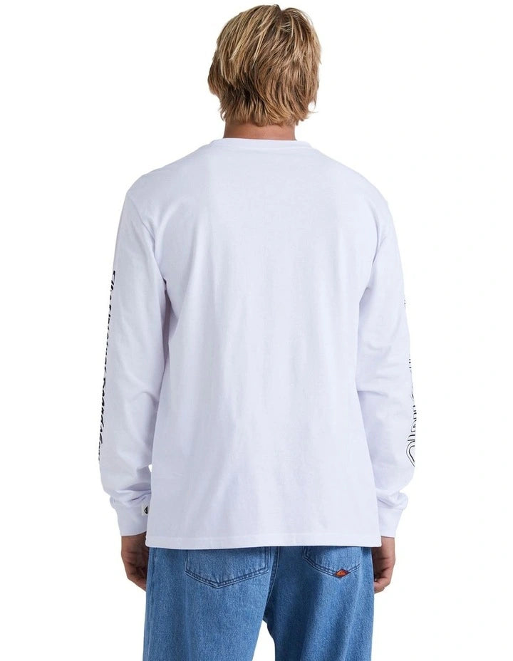 QUICKSILVER THE ORIGINAL BOARDSHORT CO LS TEE