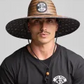 THE MAD HUEYS ANCHOR BONES STRAW HAT