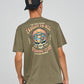 THE MAD HUEYS MENS CAUGHT FK ALL SKULL SS TEE