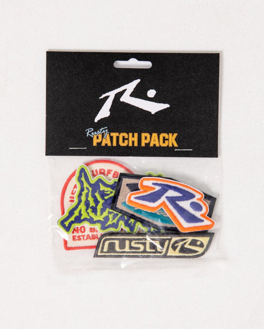 RUSTY IRON ON PATCH PACK