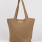 RUSTY GISELE STRAW BEACH BAG