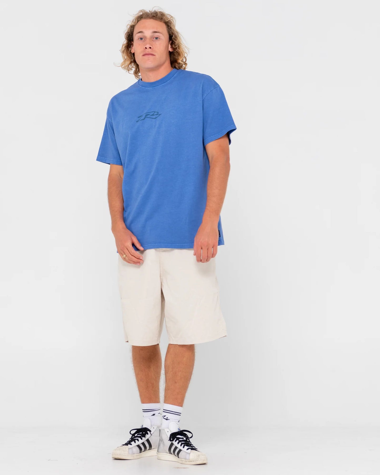 RUSTY SLOWMO WASHED SHORT SLEEVE TEE