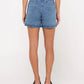 RUSTY CYPRUS HIGH DENIM SHORTS